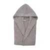Accappatoio spugna L/XL cotone Basik grigio