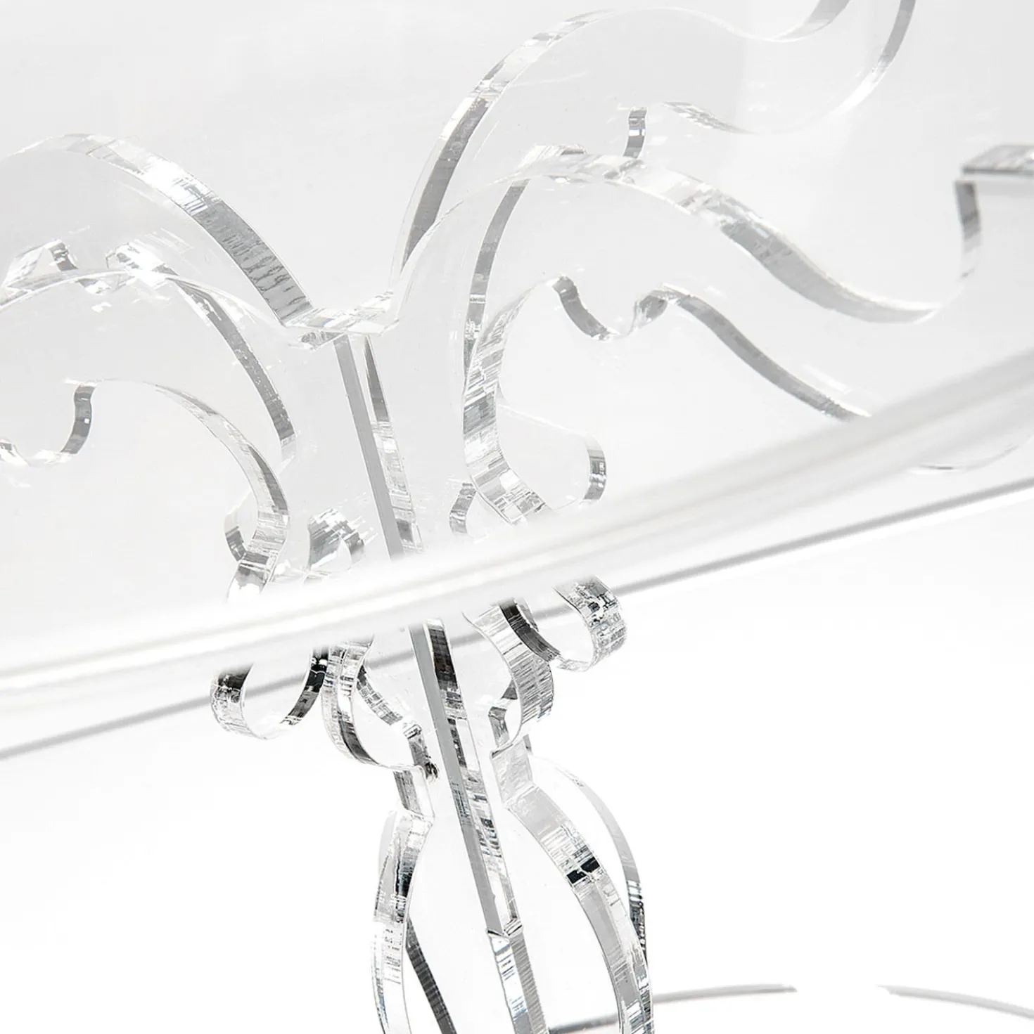 Alzatina torte 27 cm Iplex plexiglass trasparente