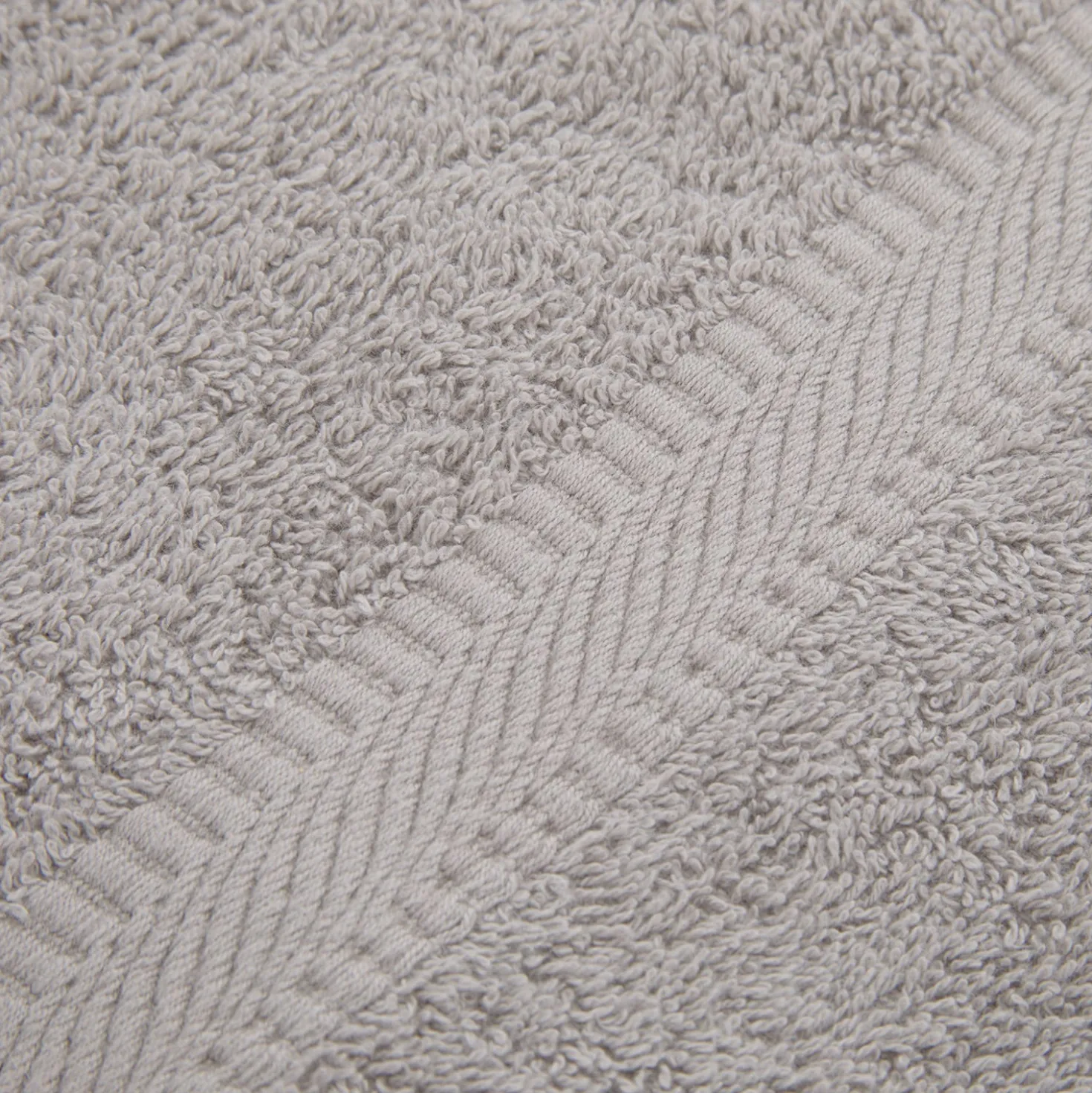 Asciugamano ospite 30x50 cm cotone Basik grigio
