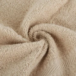 Asciugamano viso cotone tortora 50x90 cm Basik