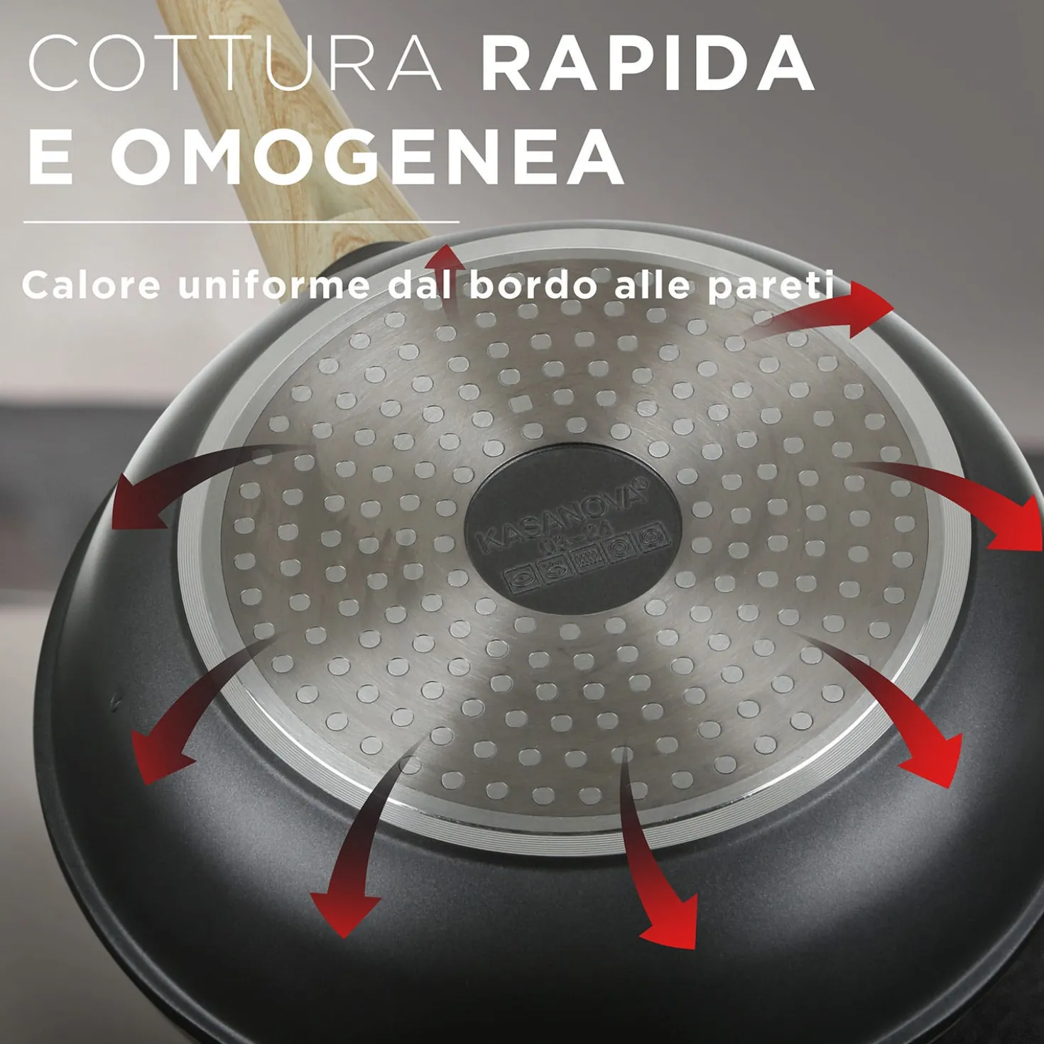 Batteria di pentole 12 pezzi Evolution