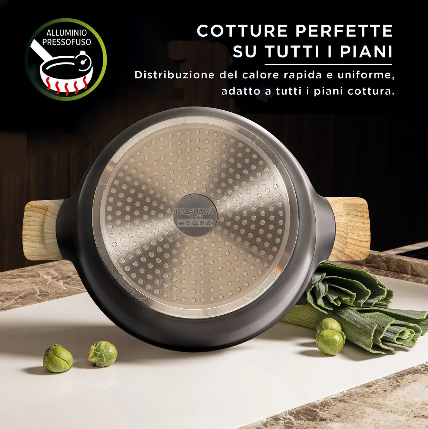 Batteria di pentole 12 pezzi Evolution