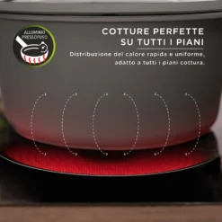 Batteria di pentole 12 pezzi Evolution