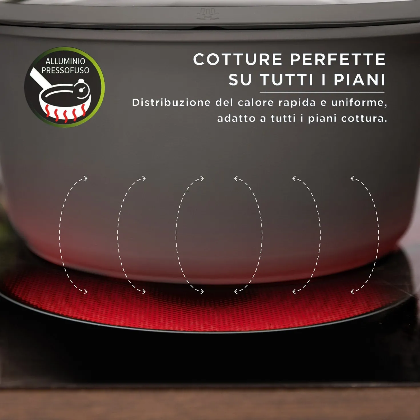 Batteria di pentole 12 pezzi Evolution