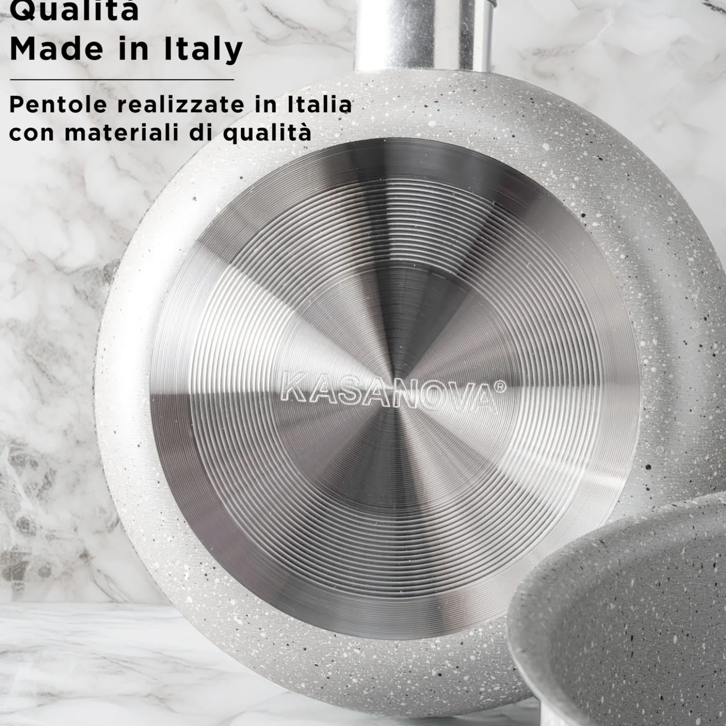 Batteria pentole antiaderenti 8 pezzi