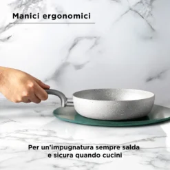 Batteria pentole con teglia e tortiera 10 pezzi