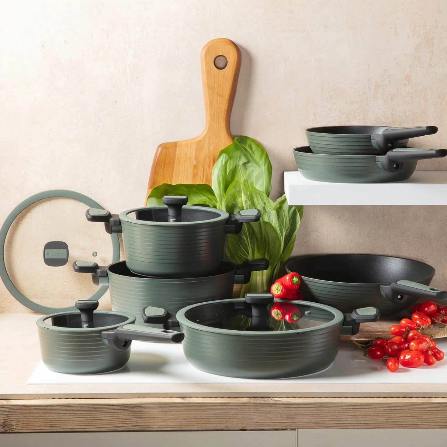 Batteria pentole 11 pezzi Corredo