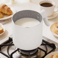 Bollilatte 12 cm bianco