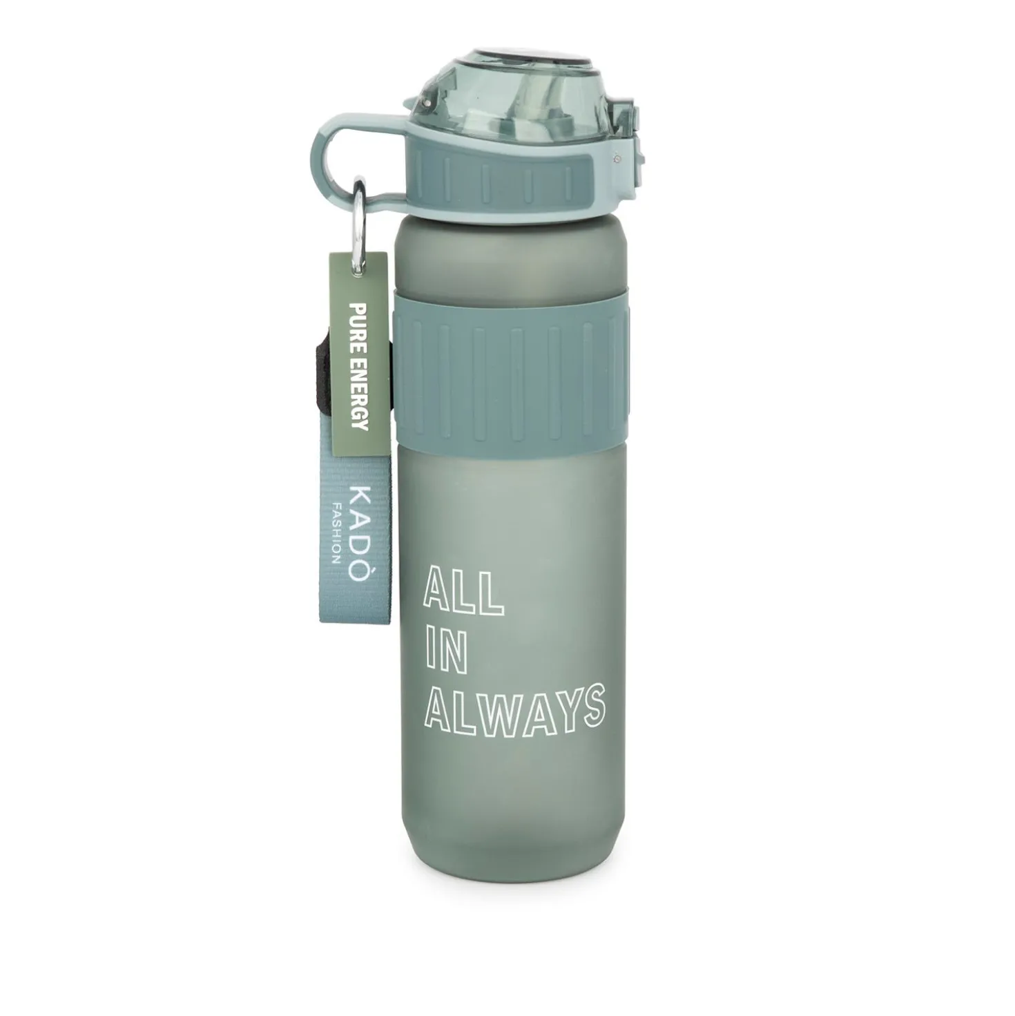 Borraccia scritta motivazionale 1 L grigio Hydrea