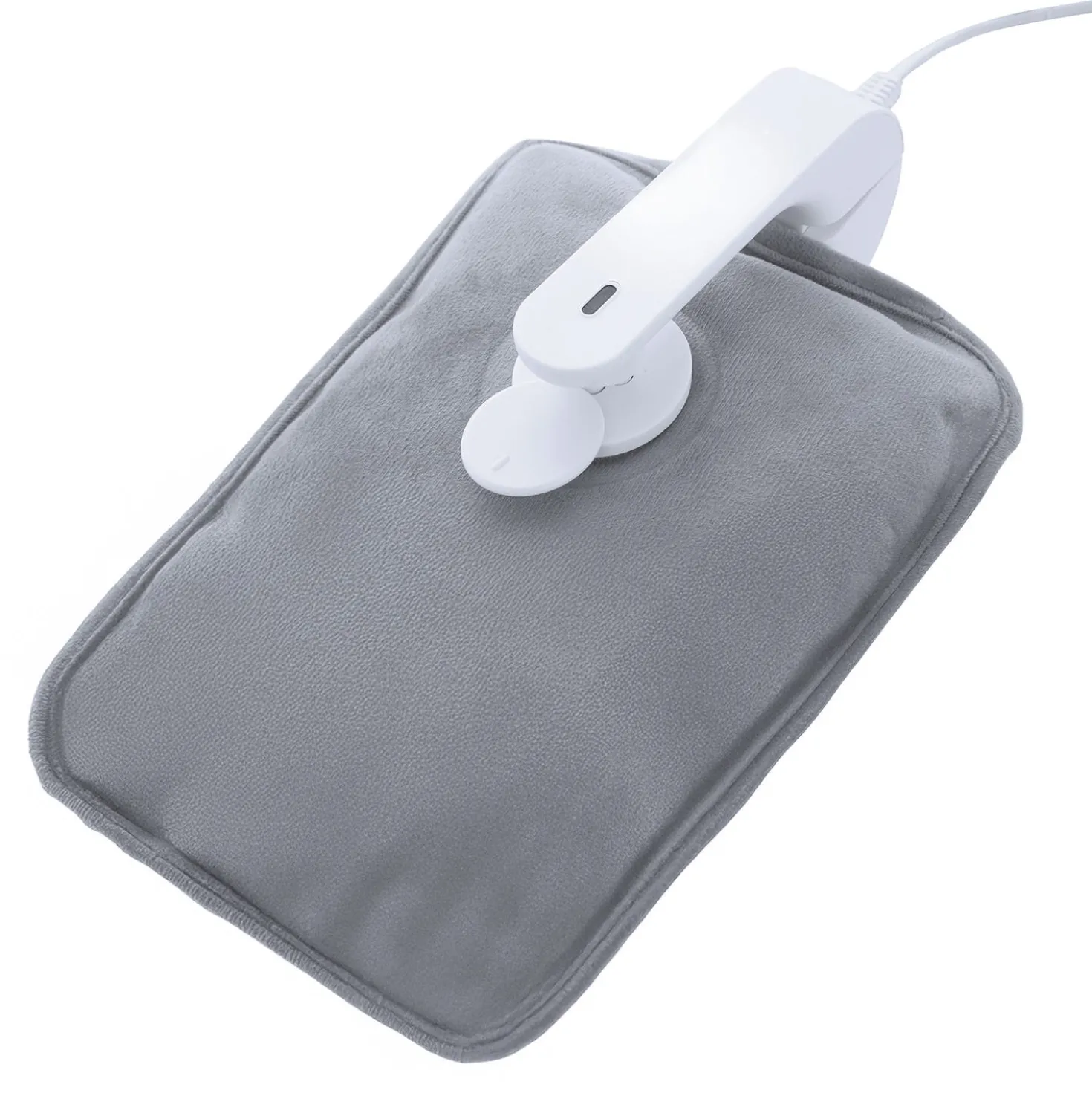 Borsa acqua calda elettrica scritta rossa