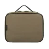 Borsa porta pranzo termica marrone 6 L con 2 contenitori