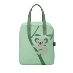 Borsa termica impermeabile koala 8,5 L verde con manici