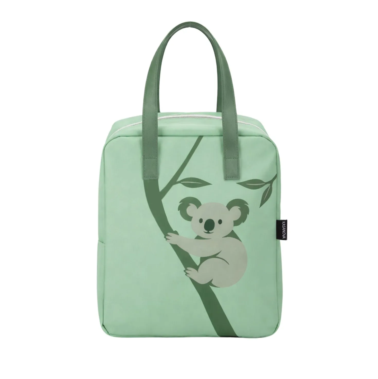 Borsa termica impermeabile koala 8,5 L verde con manici
