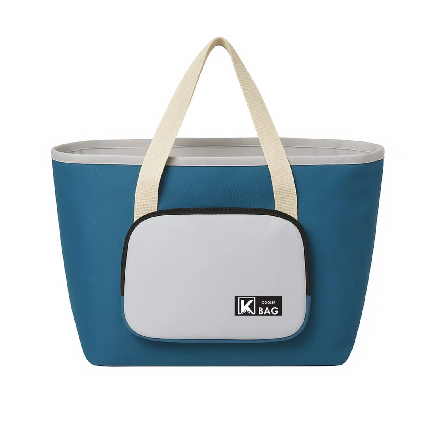 Borsa termica porta pranzo 9 L blu Cooler