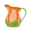 Brocca fiore arancione 1,4 L terracotta Florafruit