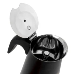 Caffettiera induzione 2 tazze nero