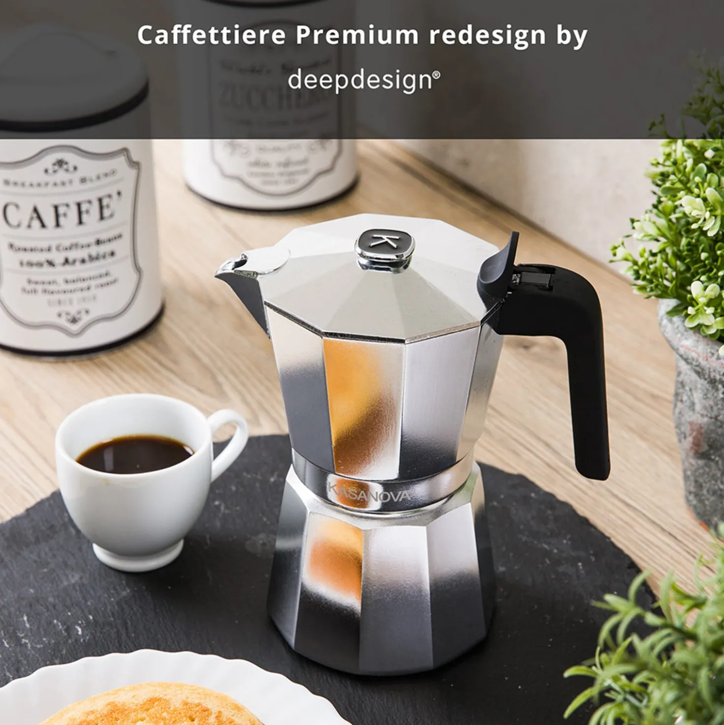 Caffettiera 1 tazza Kasanova Premium