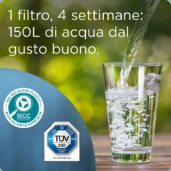 Caraffa filtrante 2,4 L Marella Brita con filtro Maxtra Pro All in 1