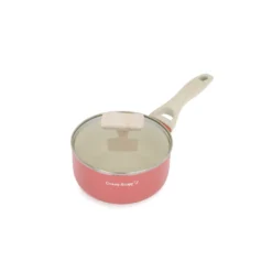 Casseruola 16 cm corallo Cooking Therapy con coperchio