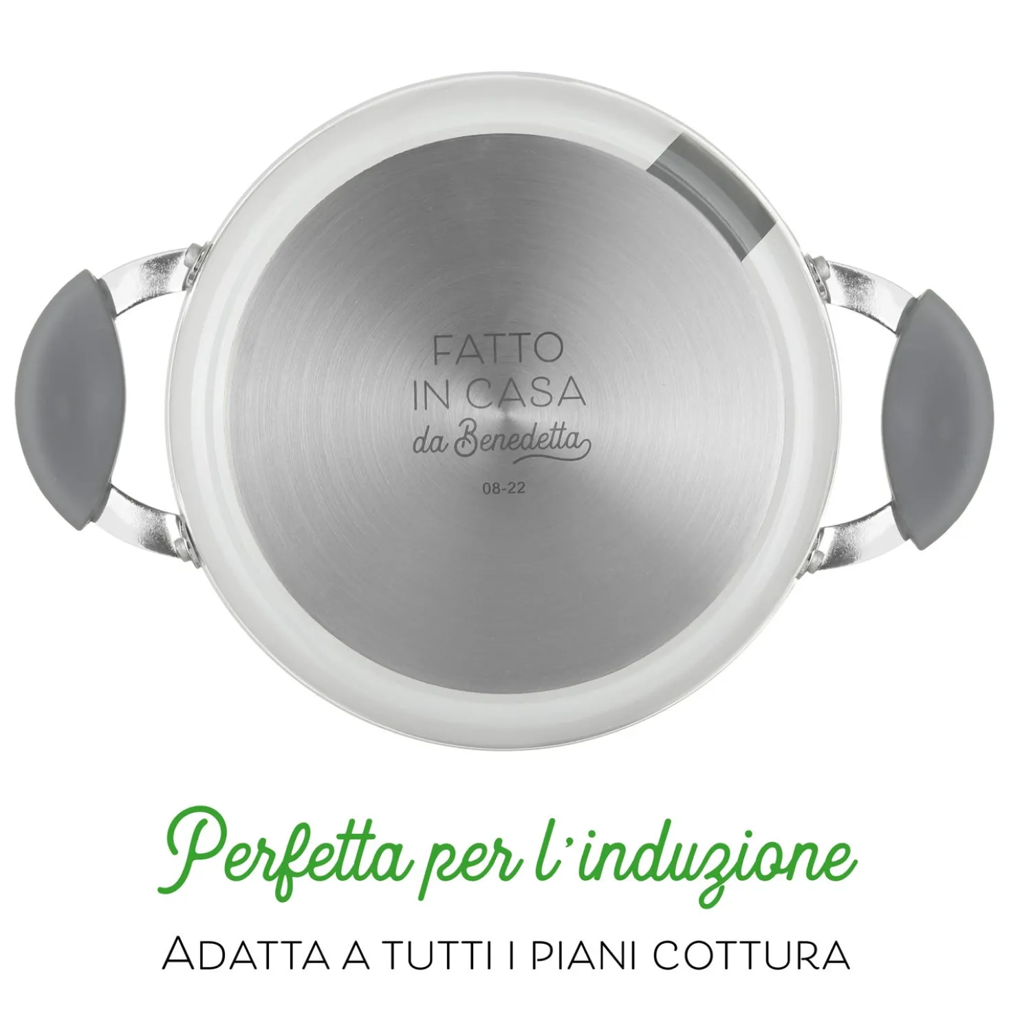Casseruola induzione 20 cm con coperchio Fatto in casa da Benedetta