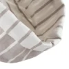 Cestino cucina 18 cm reversibile righe chiare e righe scure