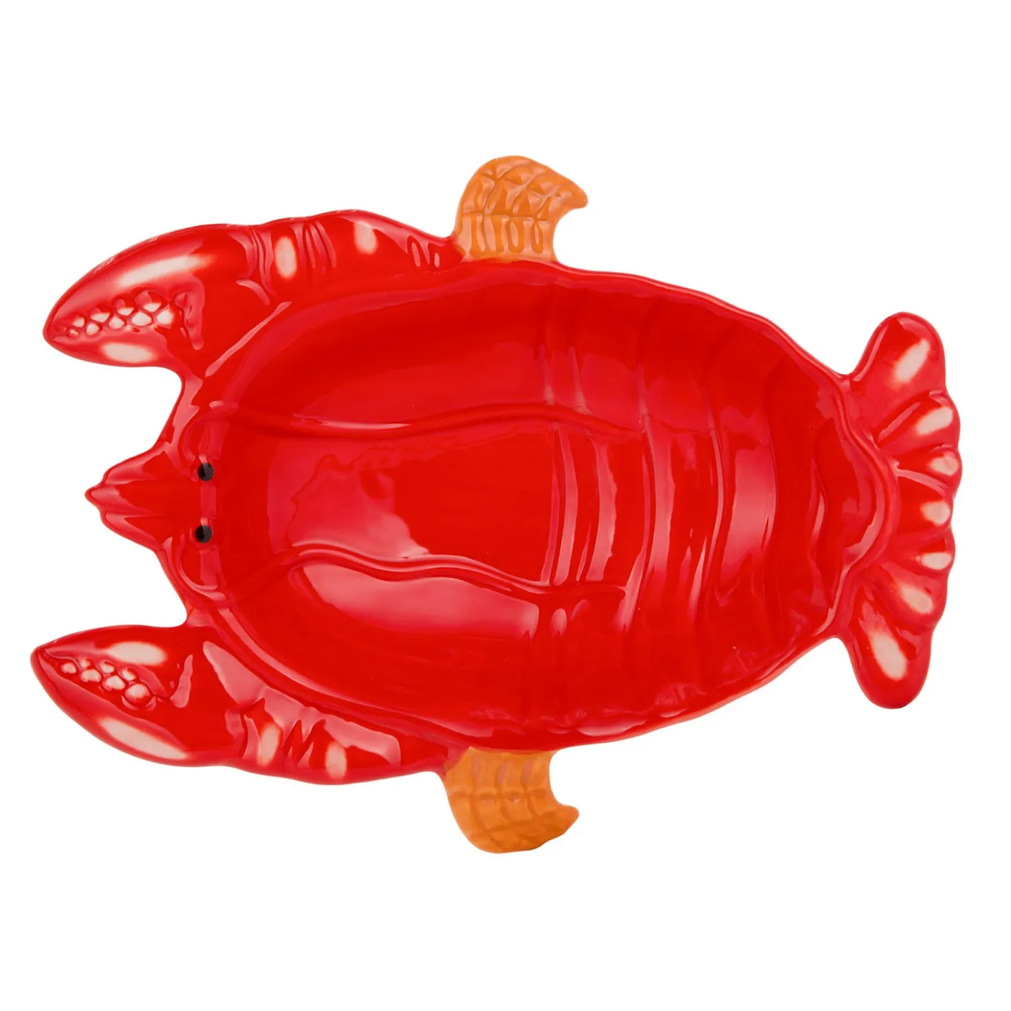 Ciotola da portata 30 cm ceramica aragosta Sea
