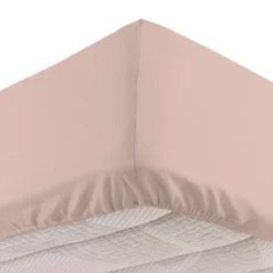 Completo letto singolo cotone righe rosa