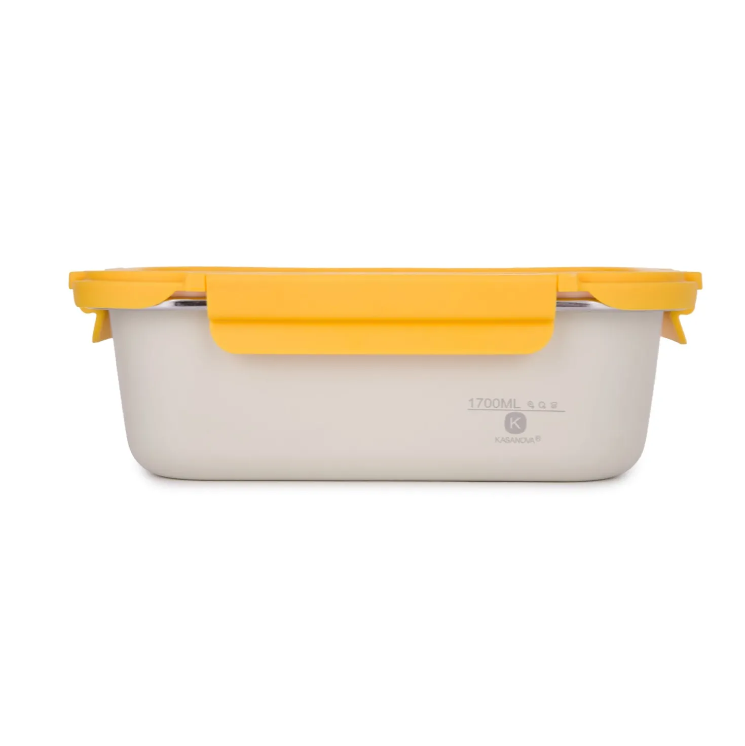 Contenitore alimentare 1,7 L acciaio inox giallo