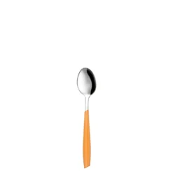 Cucchiaino caffè sfuso arancione in acciaio inox Silhouette