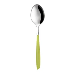 Cucchiaio tavola sfuso verde in acciaio inox Silhouette
