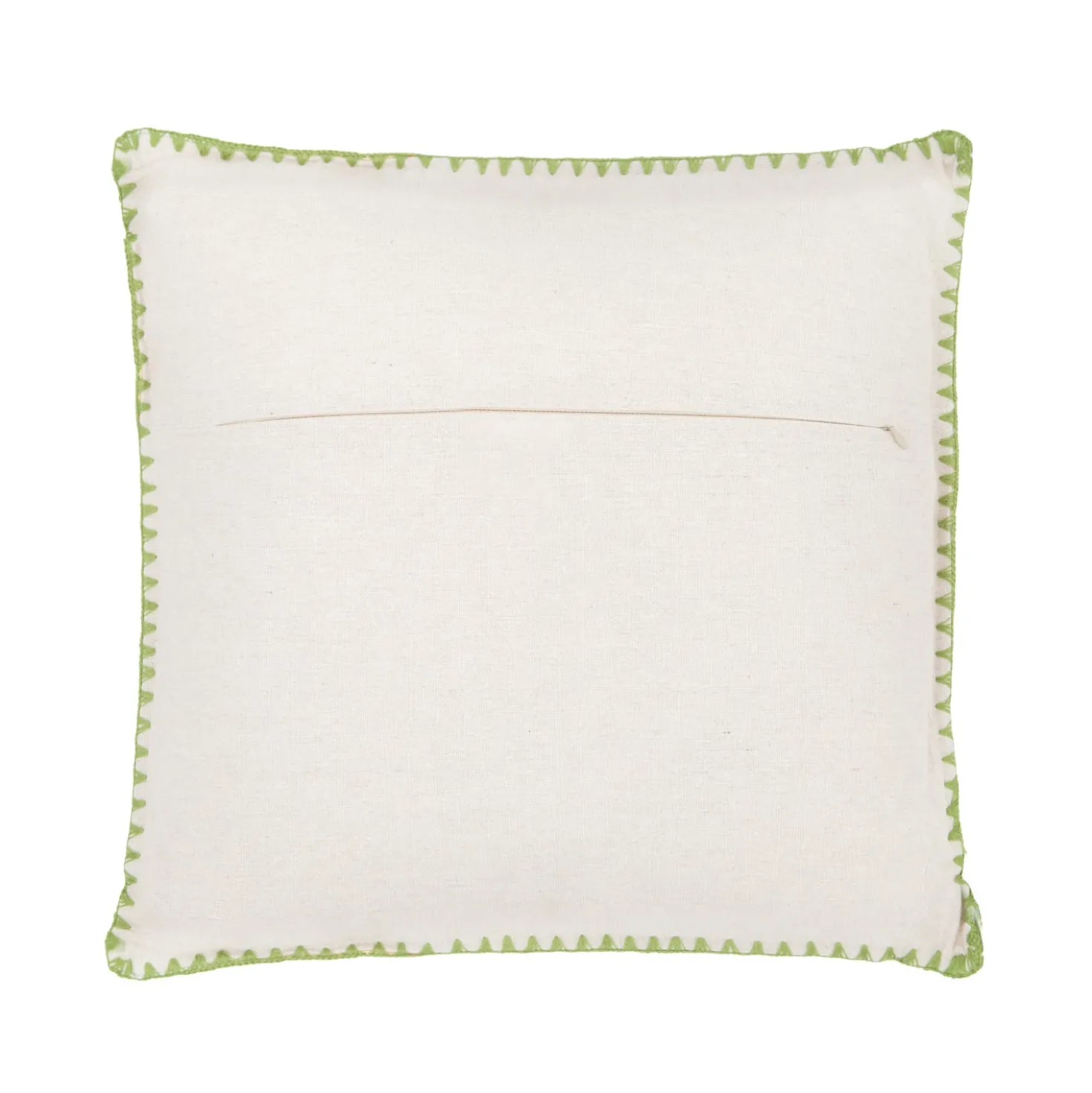 Cuscino divano 45x45 cm fiori verdi