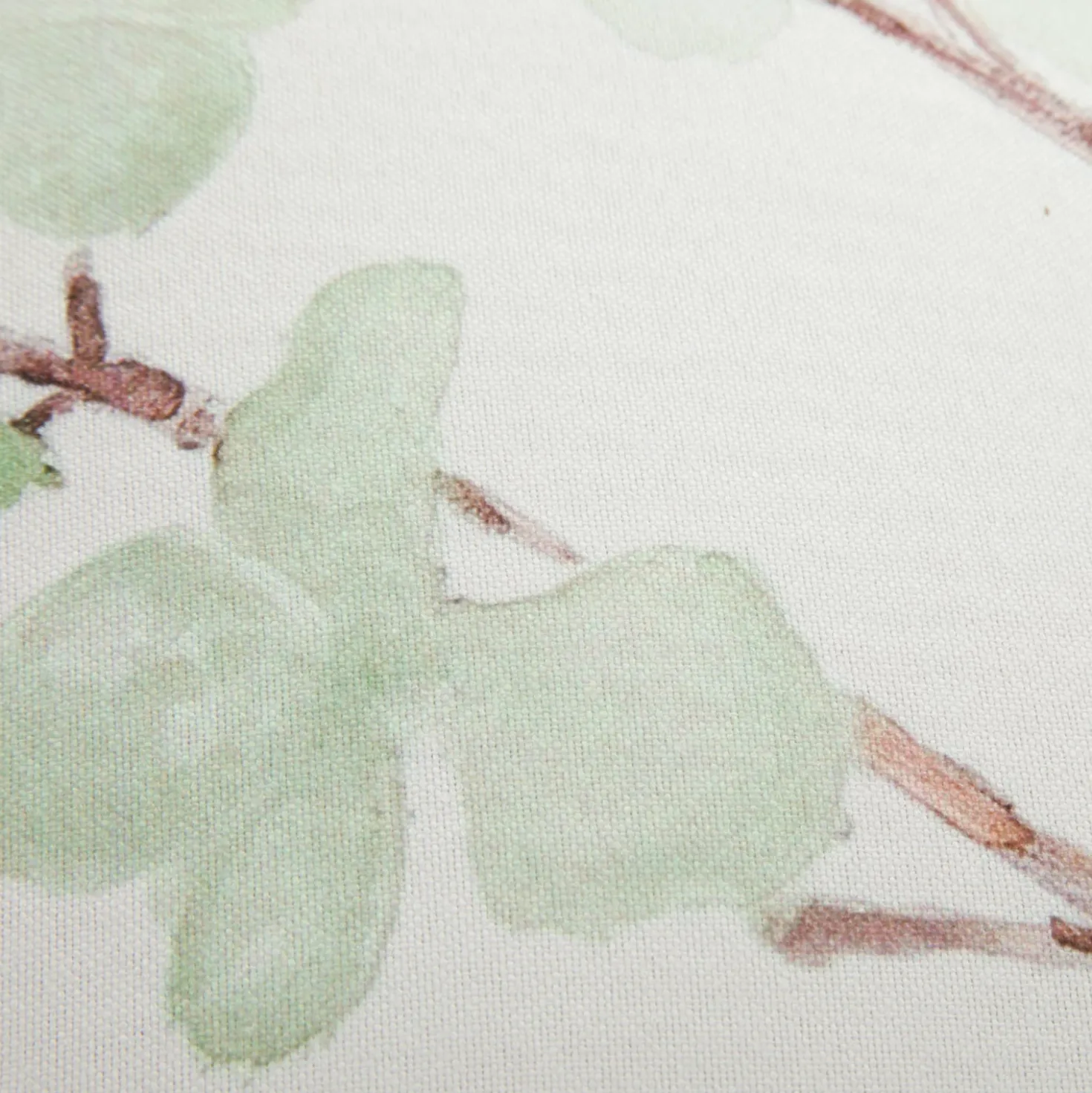 Cuscino divano 45x45 cm fiori verdi