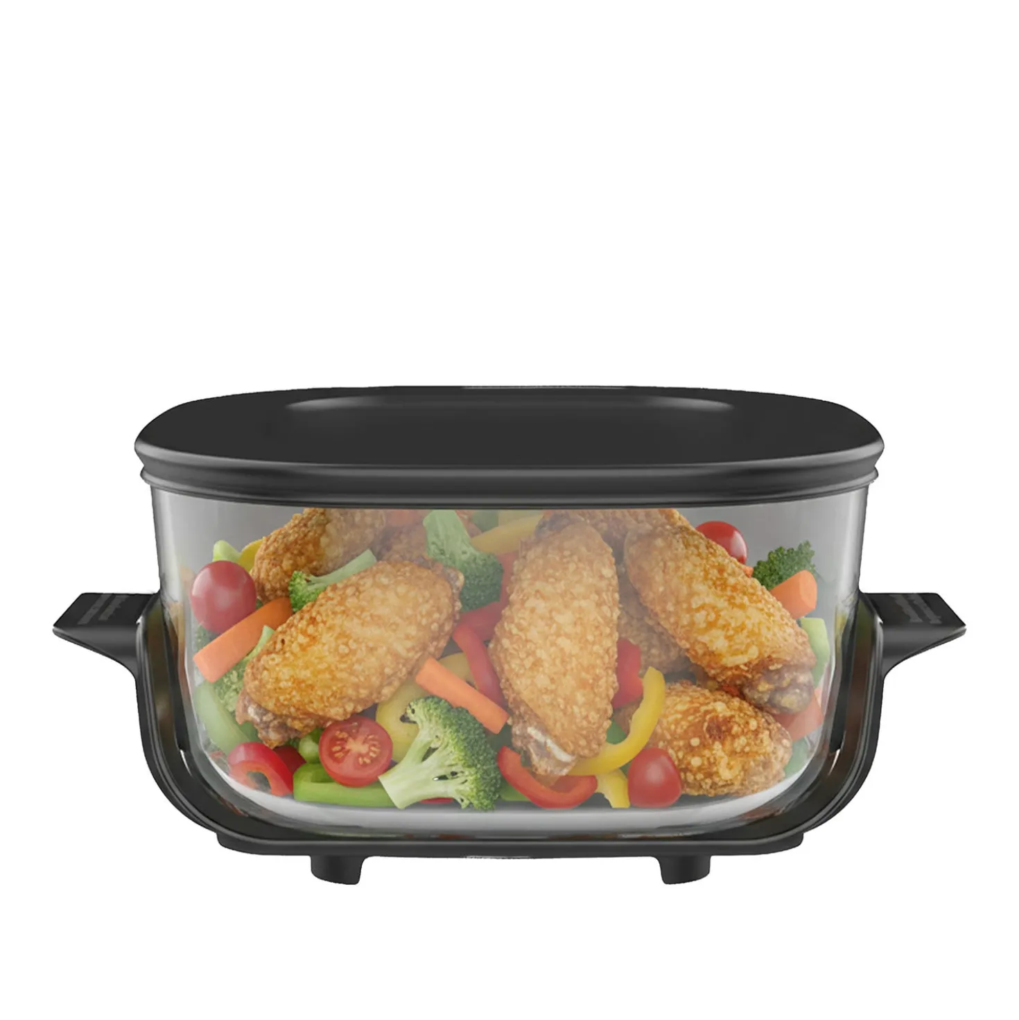 Friggitrice ad aria digitale 4,2 L 1500 W nera Akai
