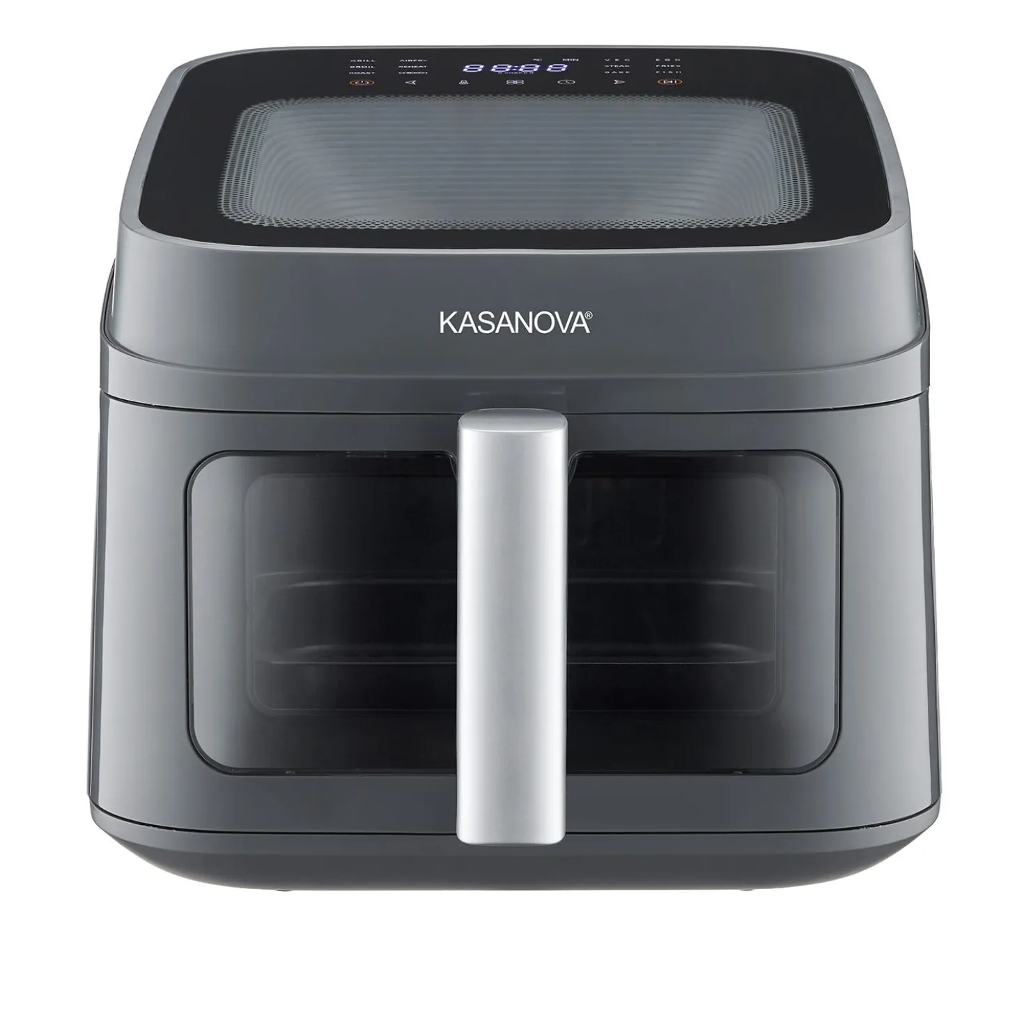 Friggitrice ad aria digitale 6,5 L doppia finestra
