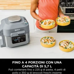 Friggitrice ad aria e cooker vapore 10 in 1 Speedi Ninja