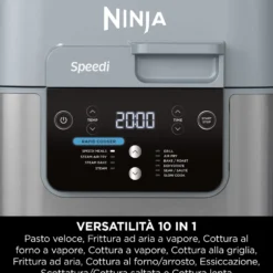 Friggitrice ad aria e cooker vapore 10 in 1 Speedi Ninja