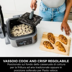 Friggitrice ad aria e cooker vapore 10 in 1 Speedi Ninja