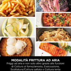 Friggitrice ad aria e cooker vapore 10 in 1 Speedi Ninja