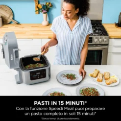 Friggitrice ad aria e cooker vapore 10 in 1 Speedi Ninja