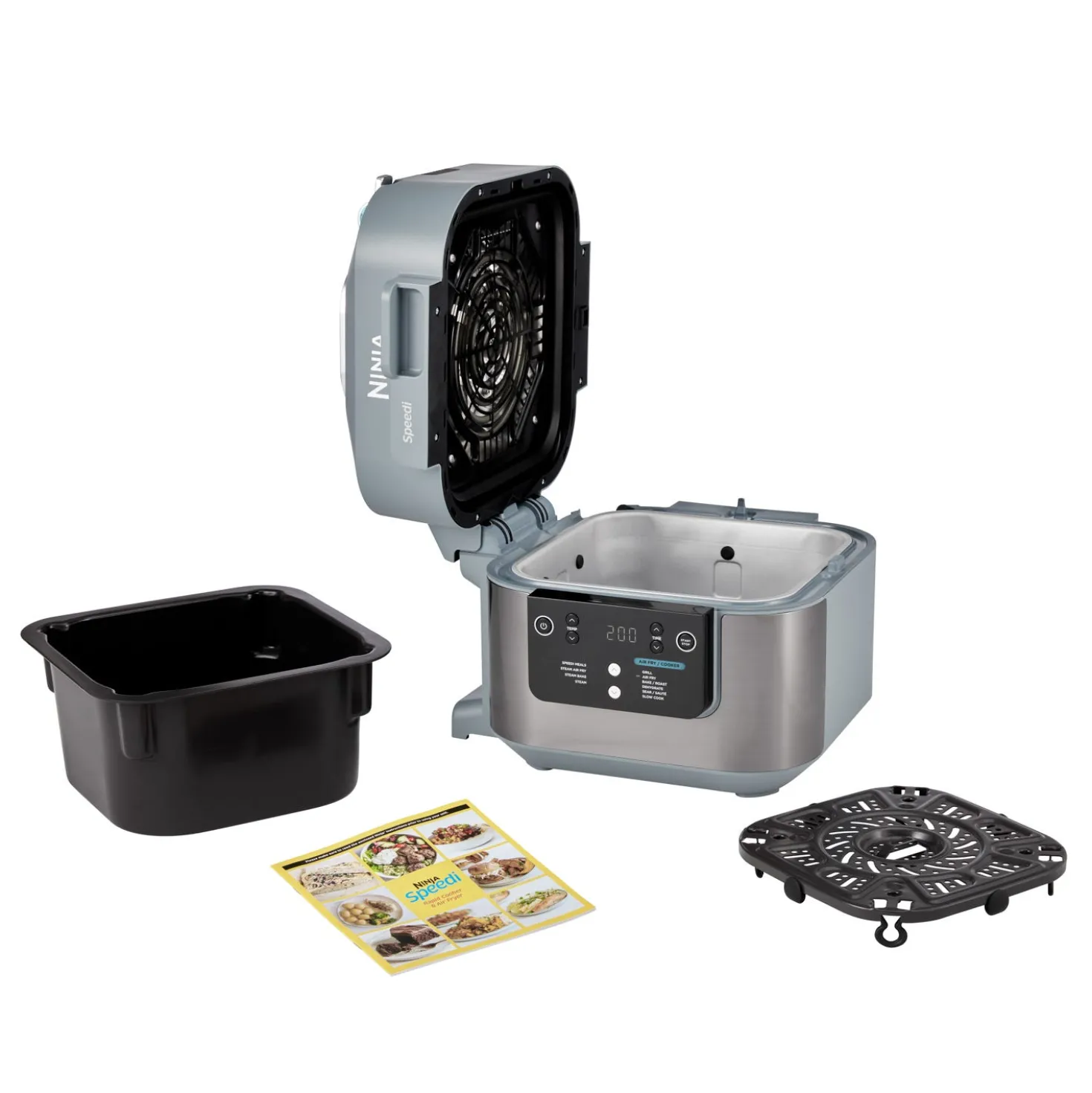 Friggitrice ad aria e cooker vapore 10 in 1 Speedi Ninja