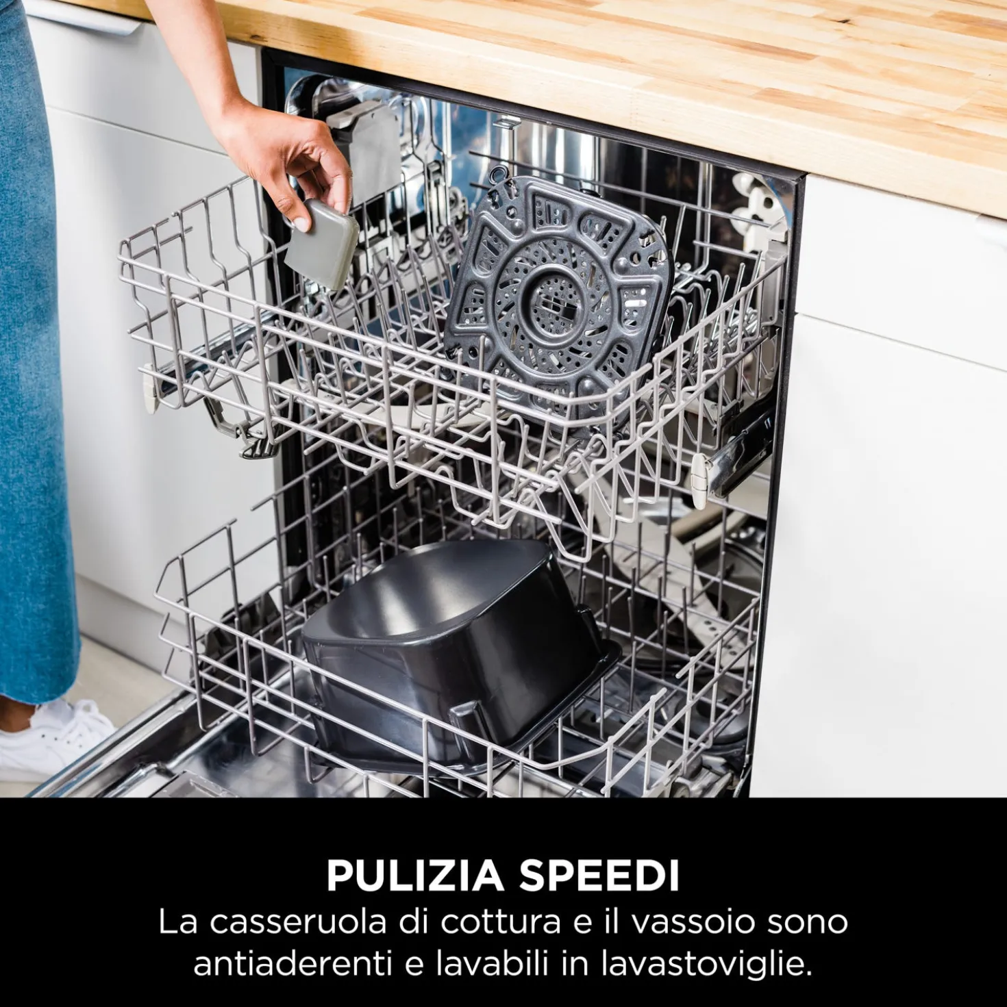 Friggitrice ad aria e cooker vapore 10 in 1 Speedi Ninja
