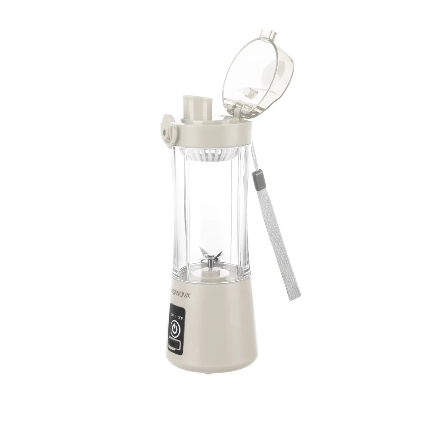 Frullatore portatile senza fili 350 ml grigio