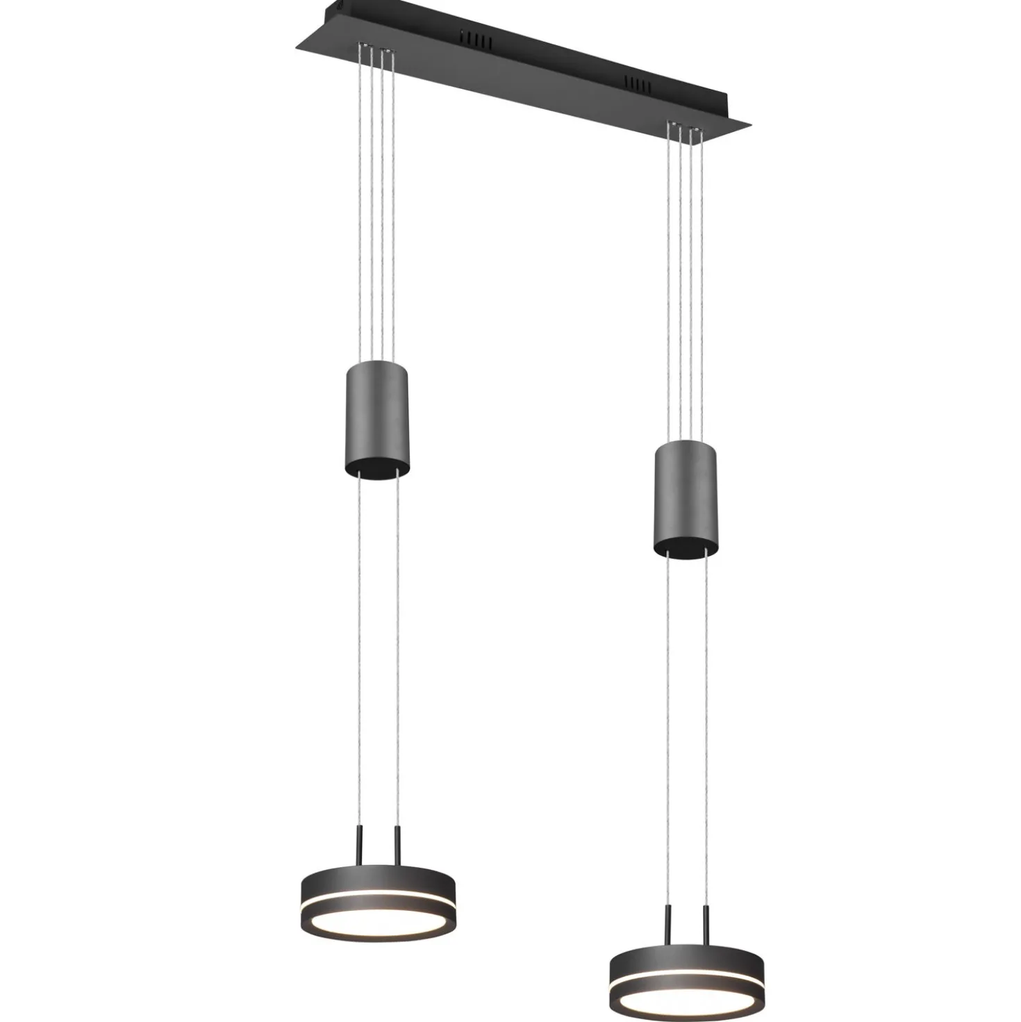Lampadario LED 2 luci Franklin Trio