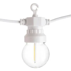 Luci da esterno 10 lampadine led a sfera bianco naturale