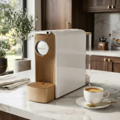 Macchina caffè bianca 1200 W compatibile Nespresso