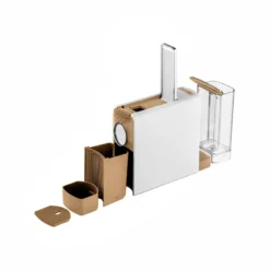 Macchina caffè bianca 1200 W compatibile Nespresso