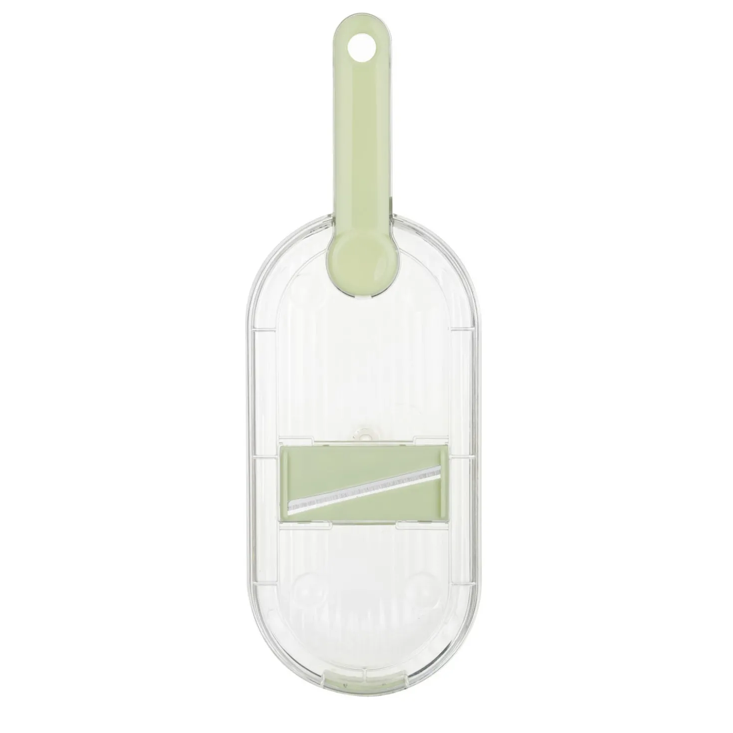 Mandolina 6 lame con contenitore verde