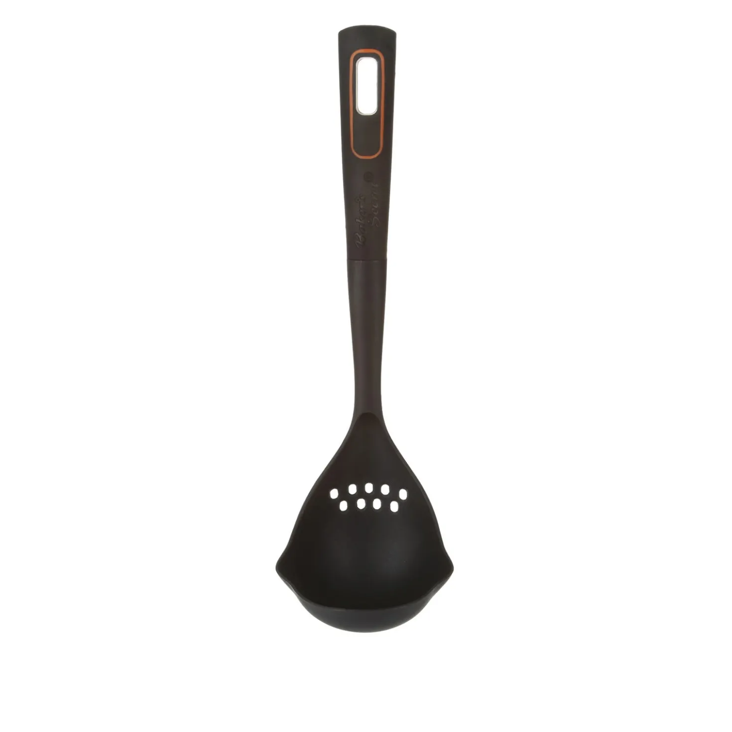 Mestolo forato 33,4 cm Baker's Secret in nylon nero