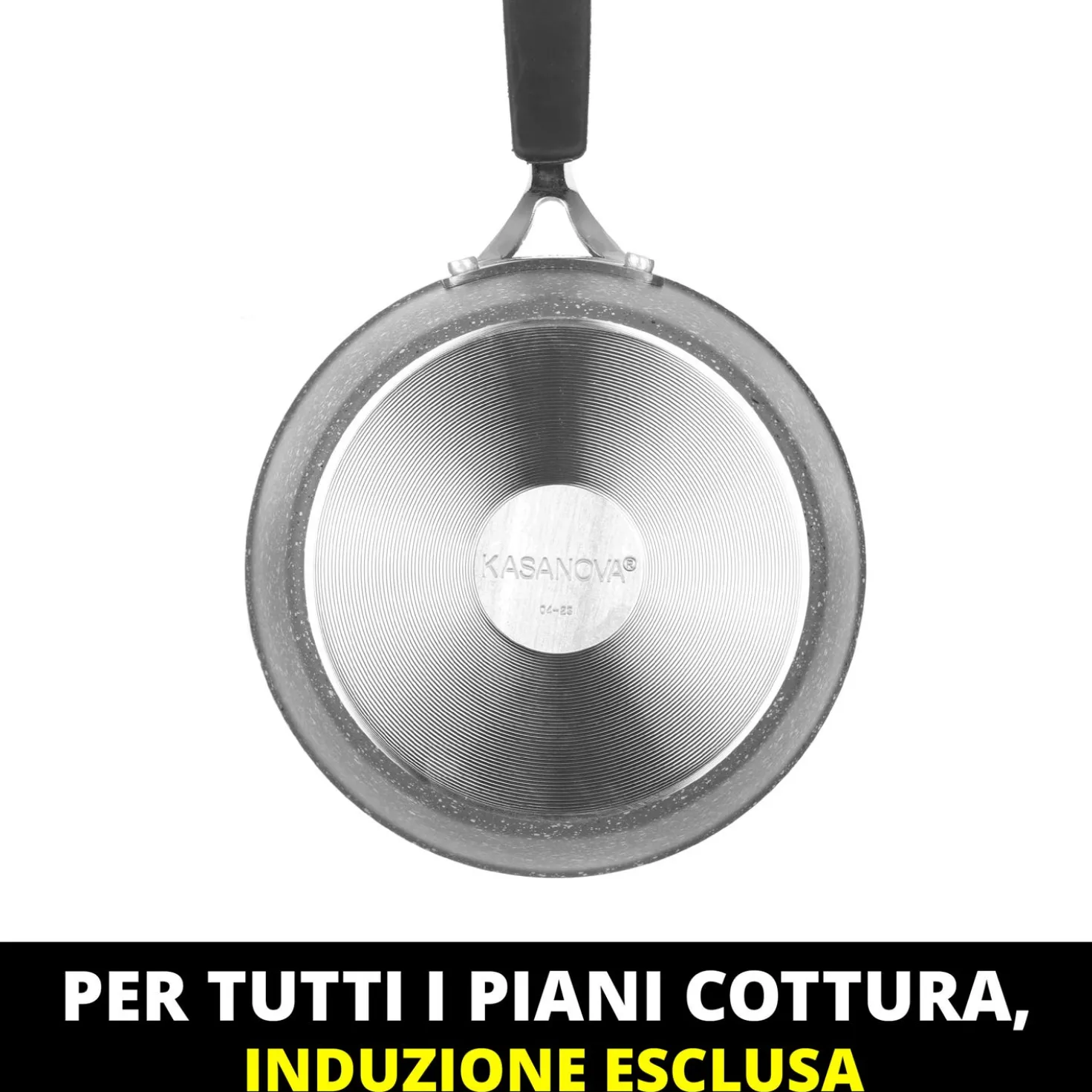 Mini casseruola 1 manico 12 cm Petra Dark