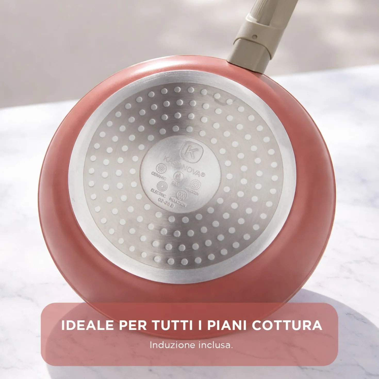 Padella 20 cm antiaderente ceramico Koral